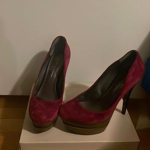 Double platform heel